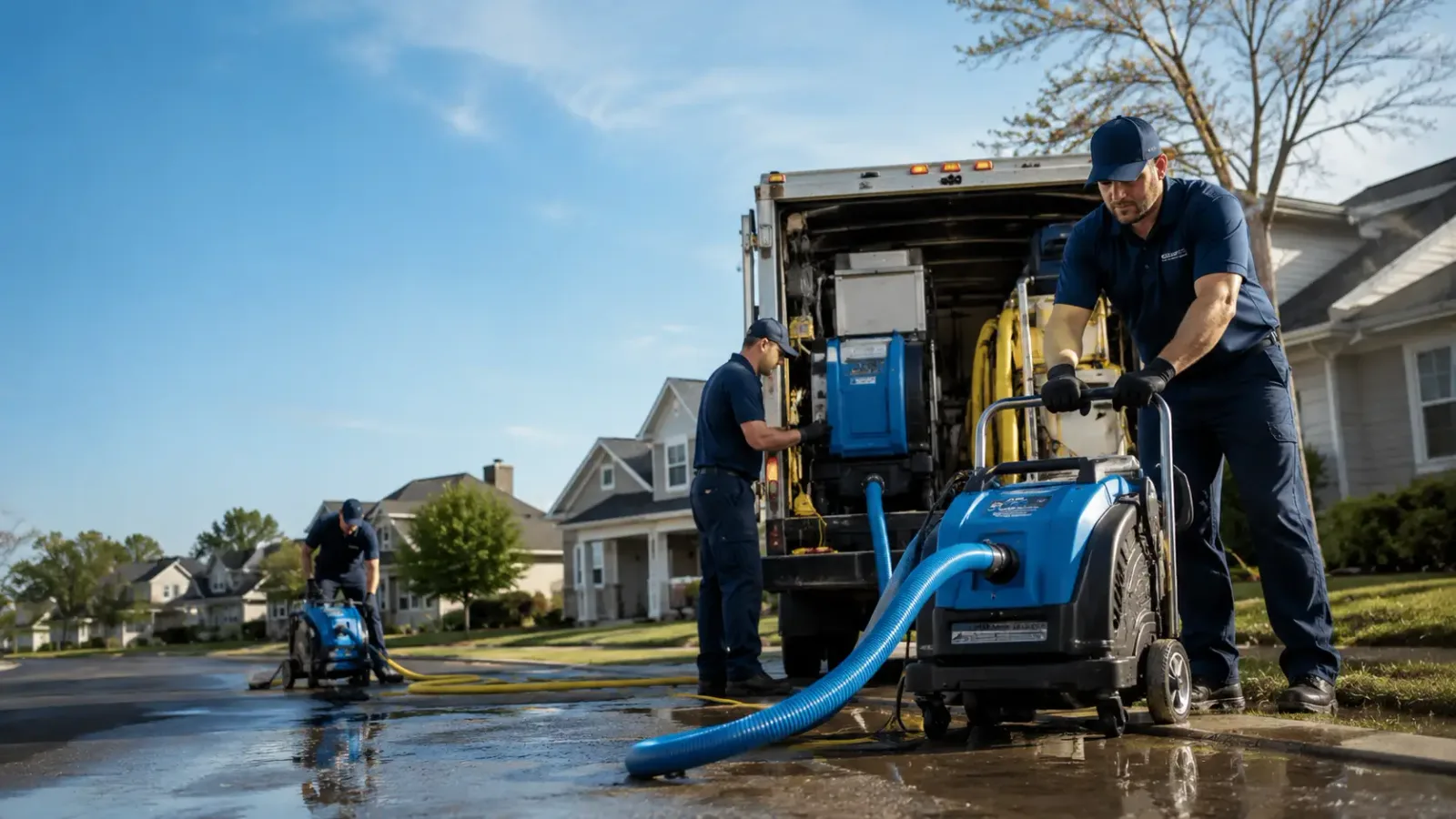 Flood Damage Cleanup in May, TX